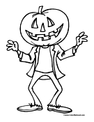 Fun Halloween Coloring Page 3