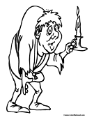 Fun Halloween Coloring Page 4