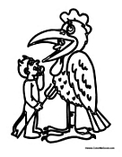 Bird for Halloween