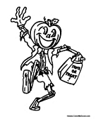 Pumpkin Man Trick or Treat