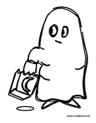 Trick or Treat Ghost