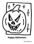 Happy Halloween Pumpkin