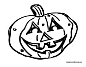 Weird Jack O' Lantern