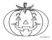 Nice Jack O Lantern Pumpkin