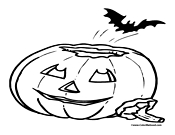 Pumpkin Coloring Page 2