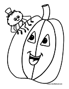 Pumpkin Coloring Page 18