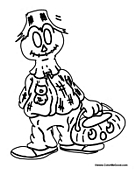 Trick or Treat Scarecrow