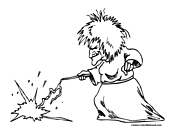 Witch Coloring Page 6