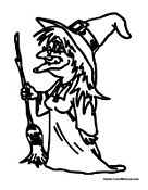 Scary Old Witch