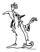 Wizard Coloring Page 5
