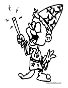 Wizard Coloring Page 7