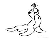 Seal Playing with Dreidel