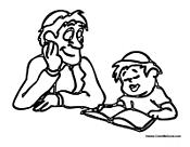 Jewish Father and Son