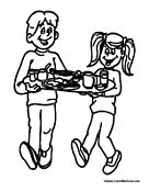 Kids Making Mom Breakfast