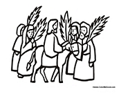 Jesus is Coming Palm Sunday