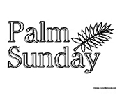 Palm Sunday Poster