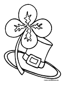 Green Hat and Clover