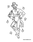 Irish Man Dancing