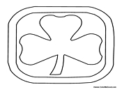 St. Patricks Day Shamrock Logo
