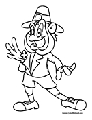 Leprechaun Coloring Page