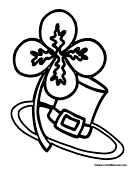 Shamrock and Hat