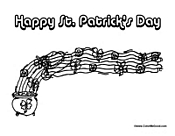 Happy St. Patrick's Day Gold