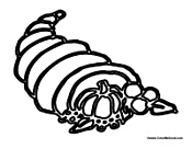 Basic Thanksgiving Cornucopia