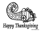 Happy Thanksgiving Day Card