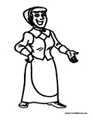Pilgrim Woman