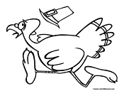 Turkey Coloring Page 09