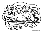 Turkey Coloring Page 11