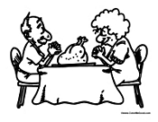 Praying Over Thanksgiving Meal