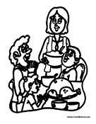 Family Over for Thanksgiving