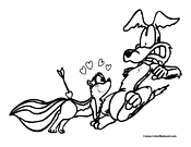 Cupid Coloring Page 7