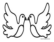 Dove Coloring Page 8