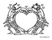 Lobsters in Love with Heart