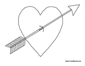 Heart with an Arrow Through It
