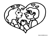 Man and Woman in Love