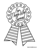 For Those Who Served Ribbon