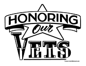 Veteran's Day Coloring Page 5