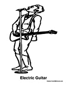 Man Singing Playing Guitar