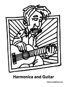Harmonica and Guitar