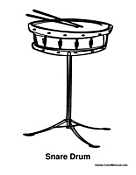 Snare Drum on Stand