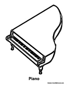 Grand Piano Instrument