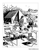 Campsite with the Family