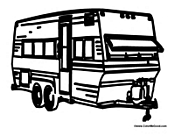 RV Trailer for Camping