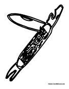 Army Knife for Camping