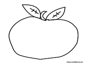 Basic Plain Apple to Color