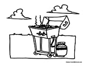 Summer Season Barbeque Grill