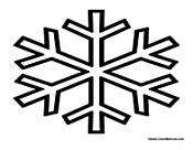 Winter Season Snowflake